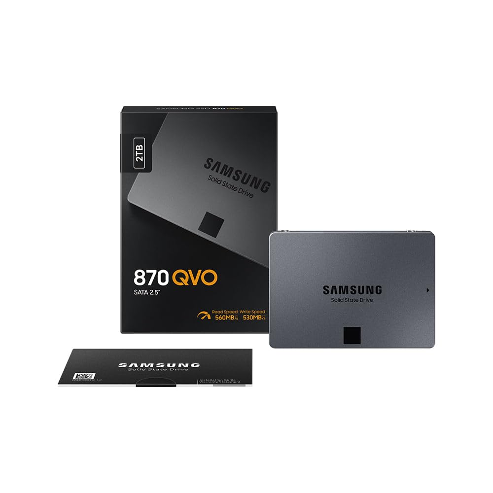 Amazon | Samsung 870 QVO 4TB SATA 2.5インチ 内蔵ソリッドステート