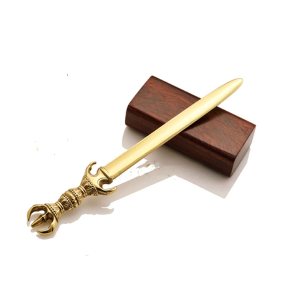 Amazon｜密教法具 不動明王 三鈷剣 倶利伽羅剣 三鈷柄剣 宝剣 法剣