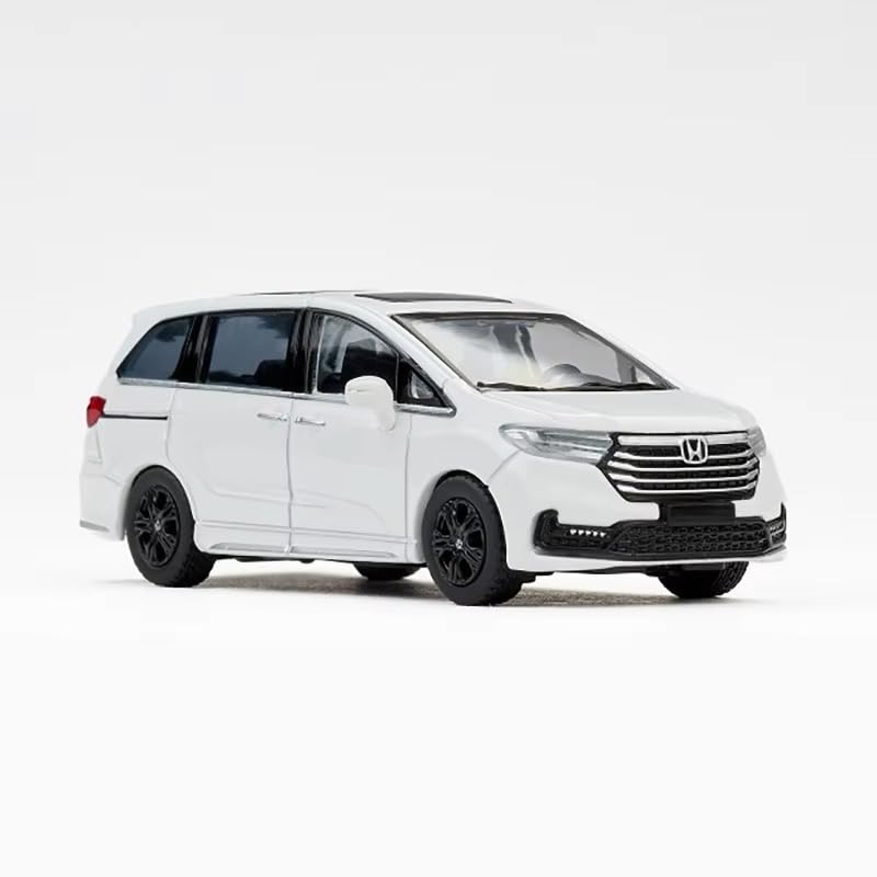 Amazon | MASSDI 1/64 ホンダ オデッセイ RC5 ミニカー ホワイト LHD