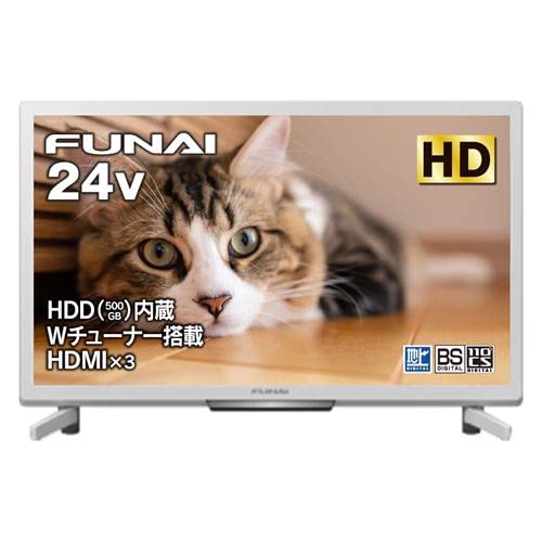 Amazon | FUNAI FL-24H2040W 地上・BS・110度CSデジタル ハイビジョン