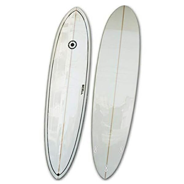 Amazon | SCELL セル ファンボード 7'4 サーフボード ホワイト | SCELL