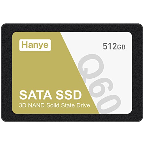 Amazon | Hanye 512GB 内蔵型SSD 2.5インチ 7mm 3D NAND採用 SATAIII