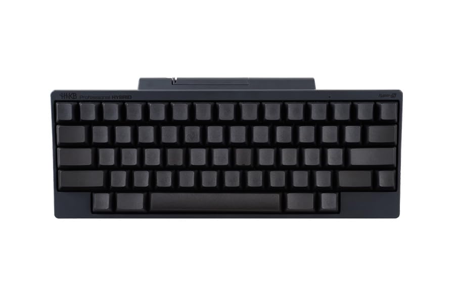 Amazon | HHKB Professional HYBRID Type-S 英語配列／墨、無刻印キー