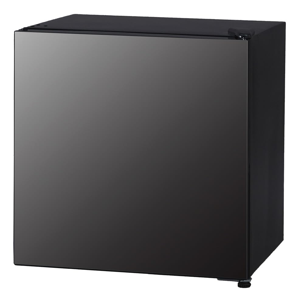 Amazon.co.jp: アイリスプラザ 冷蔵庫 42L 小型 ミラー調 ブラック PRC