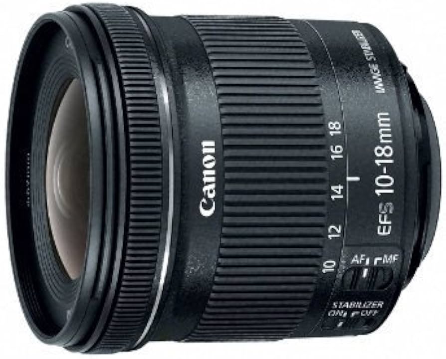 Amazon.com : Canon EF-S 10-18mm f/4.5-5.6 IS STM Lens (Renewed