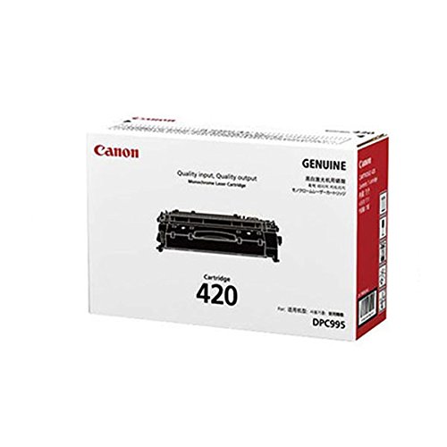 Amazon.co.jp: トナーカートリッジ420 純正(キャノン)(DPC995