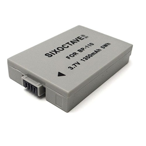 Amazon | str 2個セット 残量表示可能 キヤノン BP-110 互換バッテリー