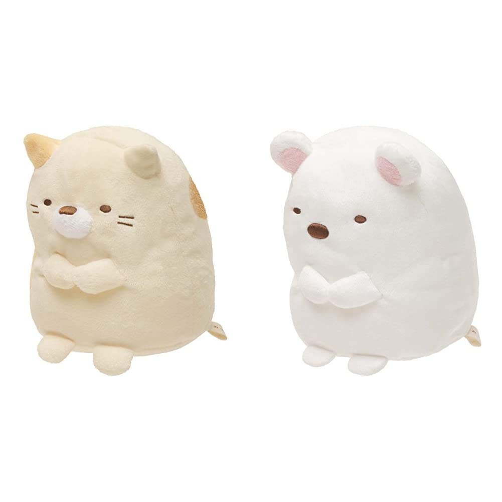 Amazon.co.jp: すみっコぐらし ぬいぐるみ ねこ & ぬいぐるみ しろくま