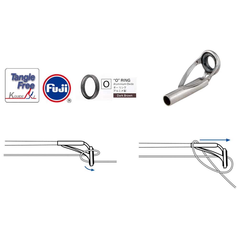 Amazon | 超軽量ルアーロッド ソリッドチップ カーボンルアー FUJI