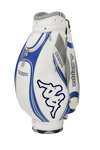 Amazon | Kappa(ゴルフ) キャディーバッグ ホワイト X GM08818 | Kappa
