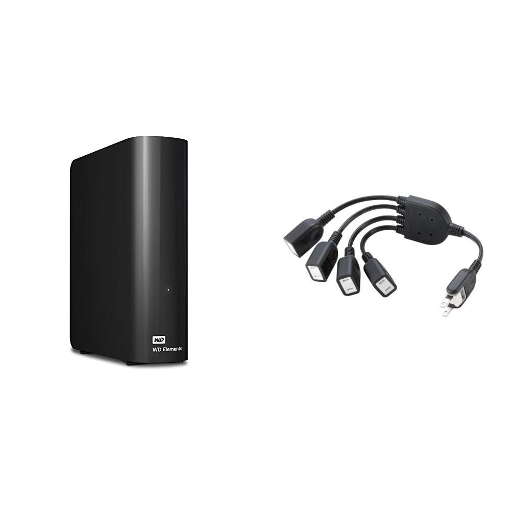 Amazon | 【セット買い】WD HDD 外付けハードディスク 4TB Elements