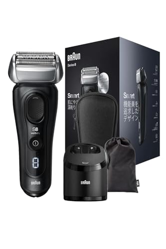 Amazon.co.jp: ブラウン 電気シェーバー シリーズ8 洗浄機付き 電動 髭