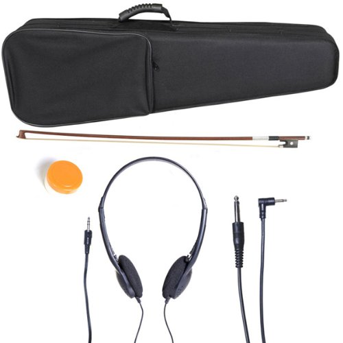 Amazon | 4/4 メ プルメタリック エレクトリック/サイレントバイオリン