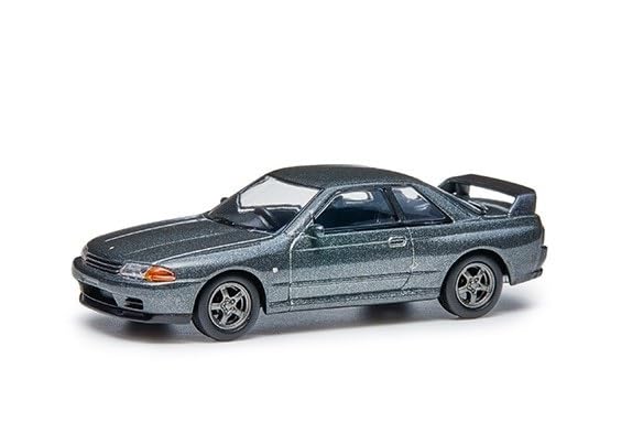 Amazon.co.jp: SKYLINE GT-R R32 1/64スケール モデルカー ガングレー
