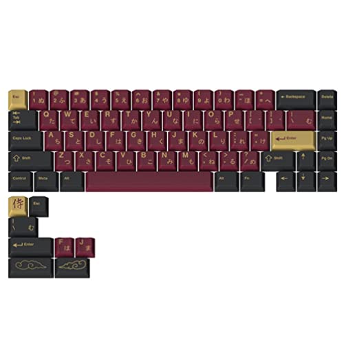 Amazon.co.jp: DROP + Redsuns GMK Red Samurai Keycap Set for 65