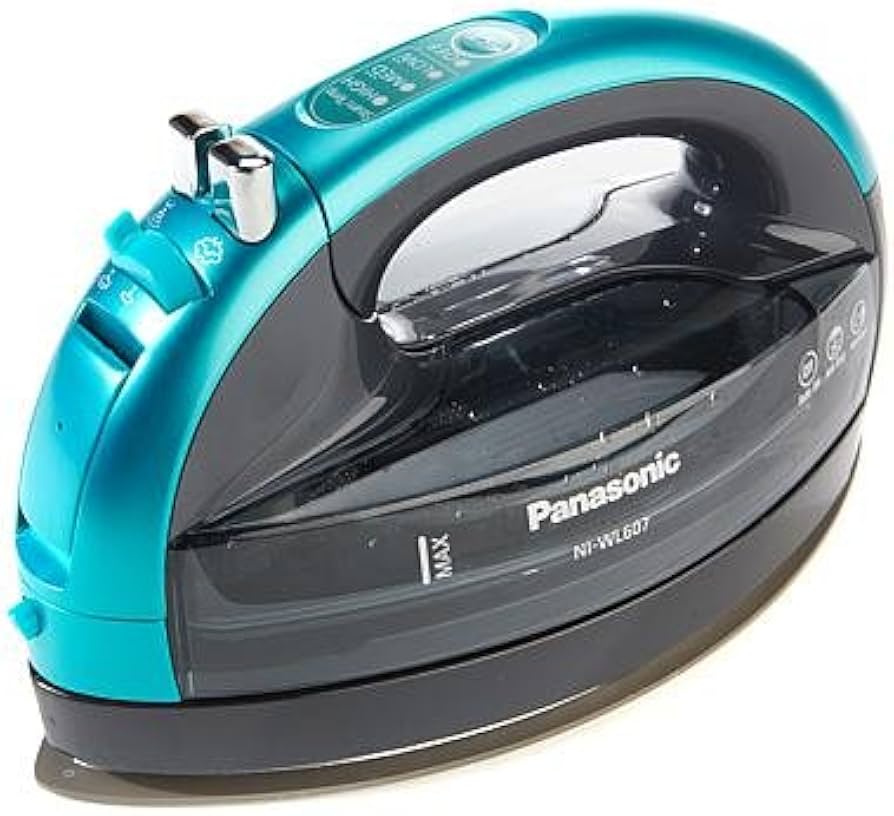 Amazon.com: Panasonic Teal 360 Freestyle Cordless Iron NI-WL607
