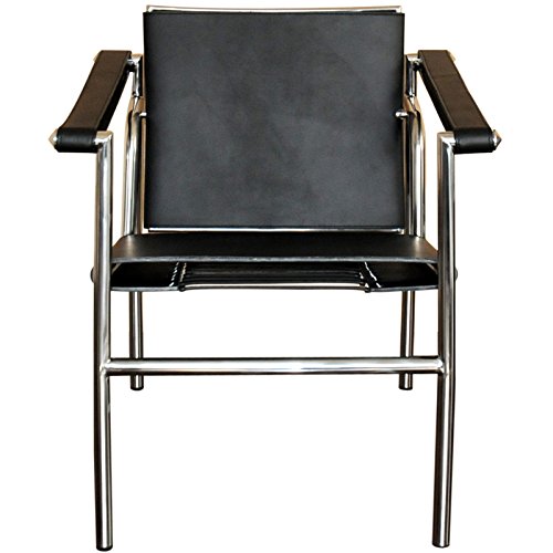 Amazon｜LC1スリングチェア レザー仕様 色ブラック ルコルビジェによる