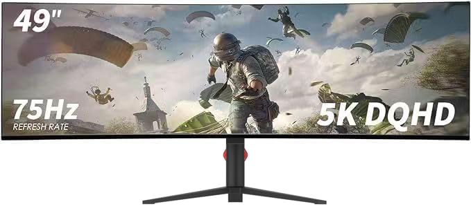 Amazon.co.jp: YOGAES 49インチ超ワイドデュアルQHD（5120 x 1440）IPS