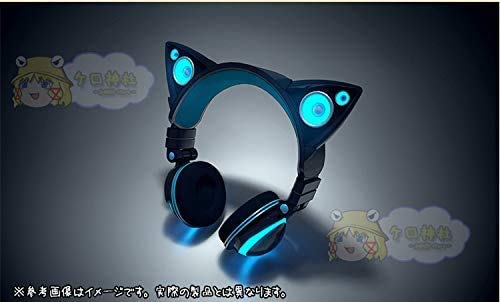 Amazon.co.jp: 国Brookstoneの猫耳イヤホン、ヘッド装着式の線制御の