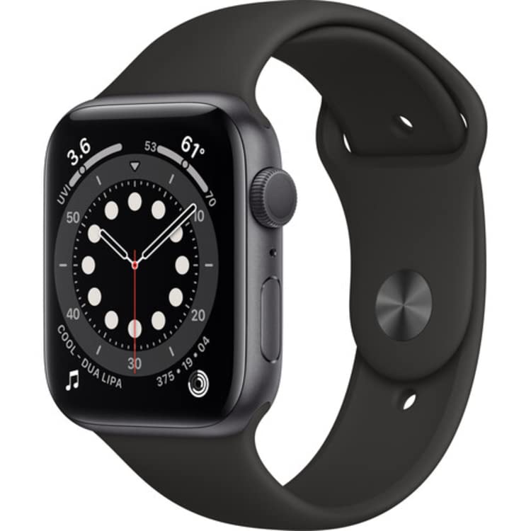 Amazon.com: Apple Watch Series 6 (GPS, 44mm) - Space Gray Aluminum