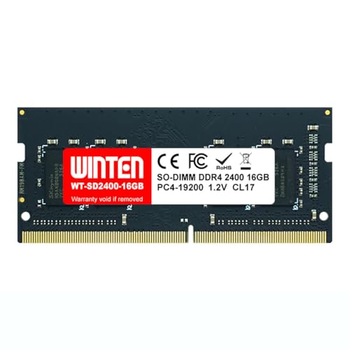 Amazon.co.jp: WINTEN ノートPC用メモリ DDR4-2400 16GB 260Pin CL17