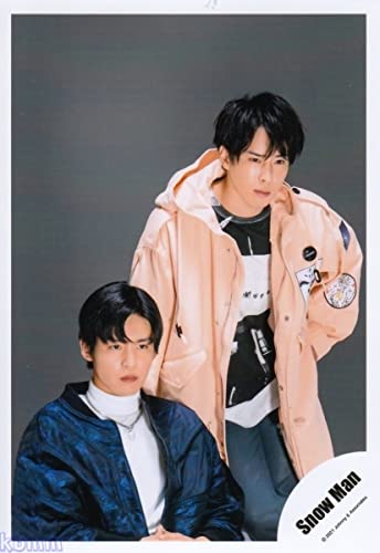 Amazon.co.jp: Snow Man 公式 生 写真（目黒蓮・宮舘涼太）SM00967