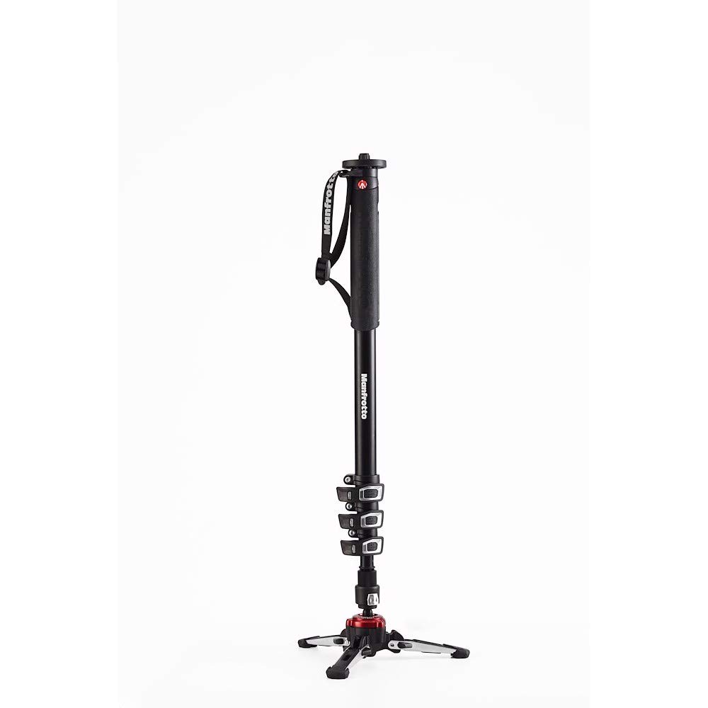 Amazon.com : Manfrotto Xpro 4 Section Aluminum Video Monopod