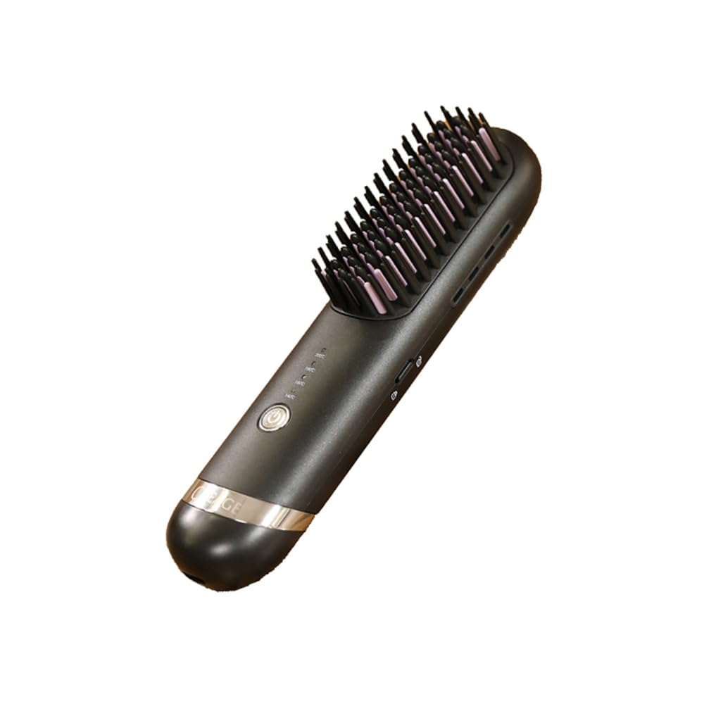 Amazon.co.jp: クリアージュ コードレスヘアアイロンブラシ (ブラック