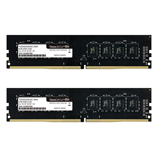 Amazon | TeamGroup Elite 16 GB ( 2 x 8gb ) ddr4 2400 MHz DIMM