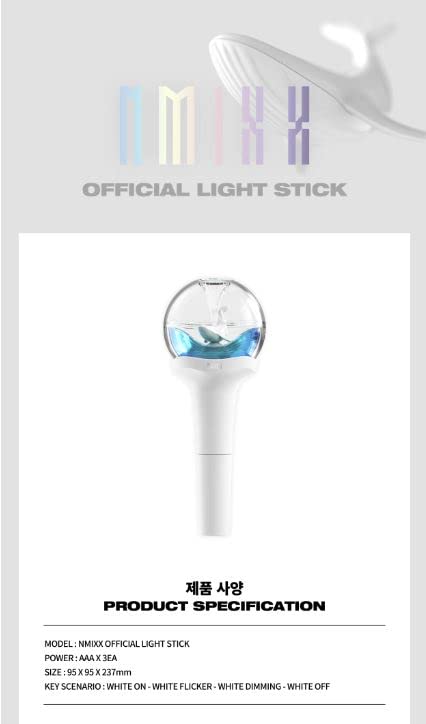 Amazon.co.jp: NMIXX - OFFICIAL LIGHT STICK 公式 ペンライト 輸入品