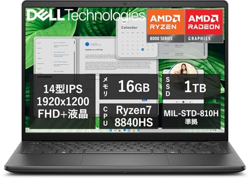 Amazon.co.jp: Dell ノートパソコン Inspiron 14 5445 14インチFHD+