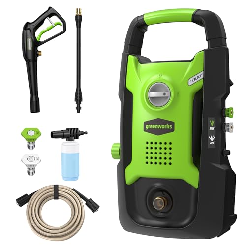Greenworks Compact Electric Pressure Washer, 1.2 GPM (CSA