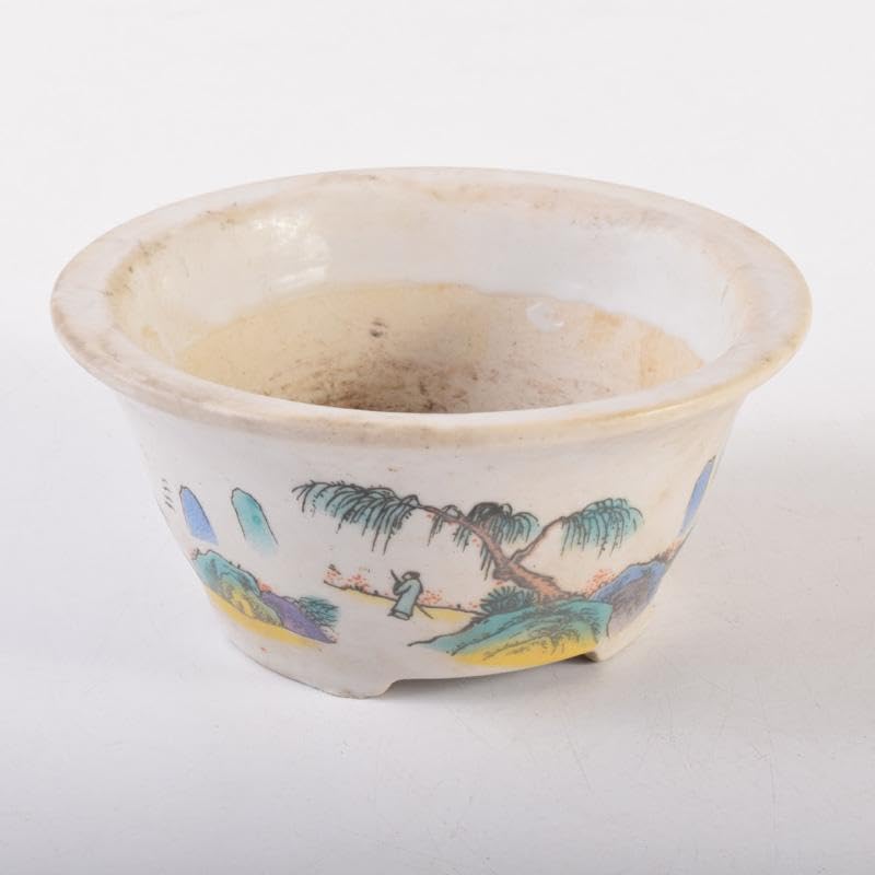 Amazon.co.jp: 中国 粉彩 山水人物文 鉢 N 7205 : おもちゃ