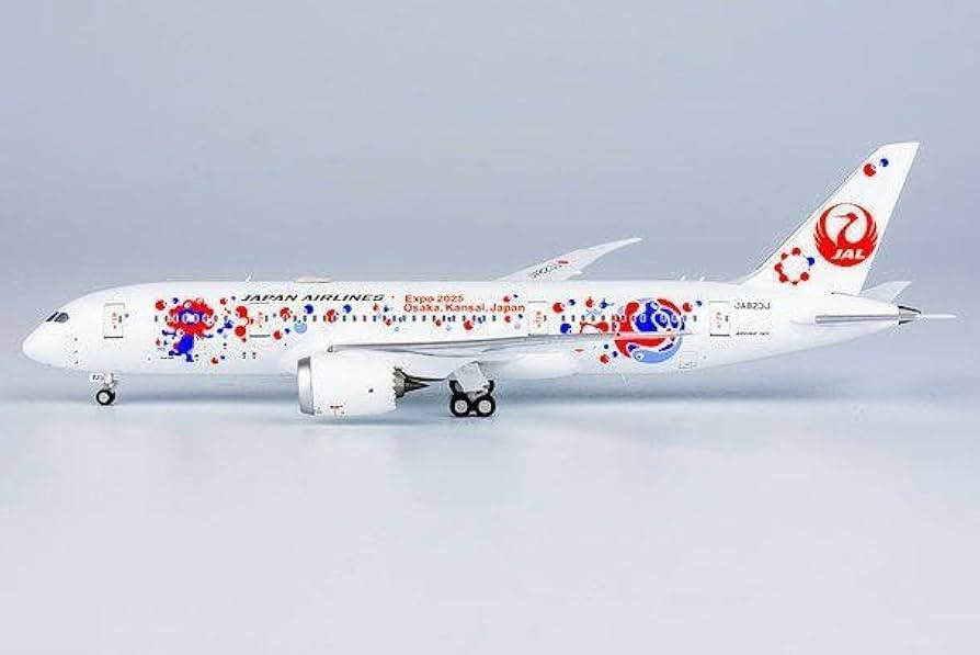 Amazon.co.jp: 【JAL787-8 1/400 大阪万博塗装 ギア脱着可能】 : ホビー