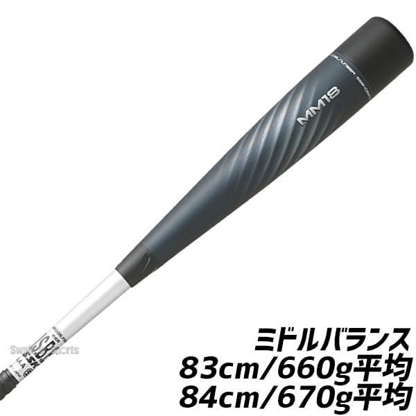 SSK 一般軟式 バット 限定色 MM18 84cm 730g SSK MM18 赤 84cm トップ