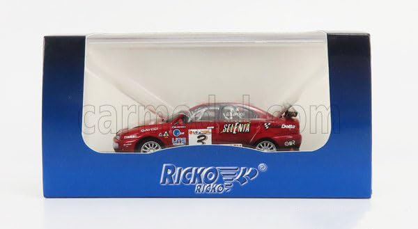 Amazon | RICKO 1/87 アルファロメオ 156 GTA 2003#3 レーシングレッド