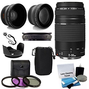 Amazon.co.jp: Canon EF 75-300mm f/4-5.6 III 望遠ズームレンズ 2倍