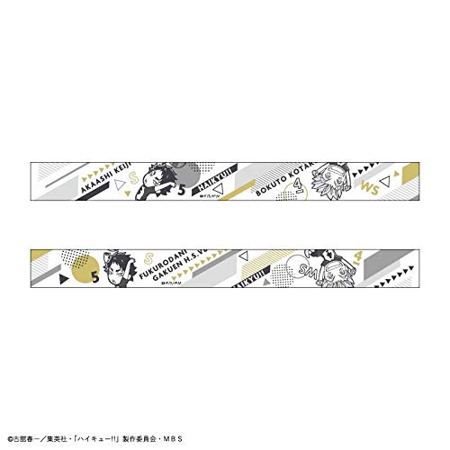 Amazon.co.jp: ハイキュー！！マスキングテープ／梟谷学園高校＿キャラ