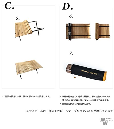 Amazon.co.jp: MINIMALWORKS ミニマルワークス モカロールテーブル