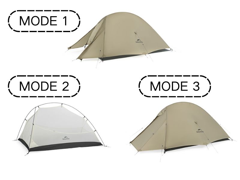 Amazon.com : Naturehike 2024 Cloud up Pro Tent, Upgrade Ultralight