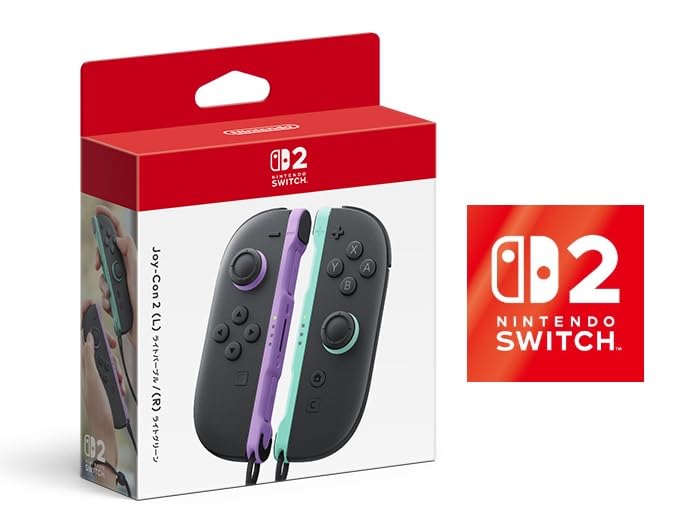 Amazon.co.jp: 【任天堂純正品】Joy-Con 2 (L) ライトパープル/(R