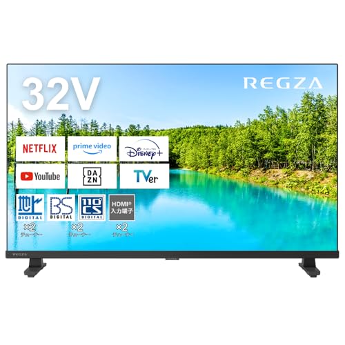 Amazon | REGZA 32インチ Airplay ネット動画対応 ハイビジョン V35N