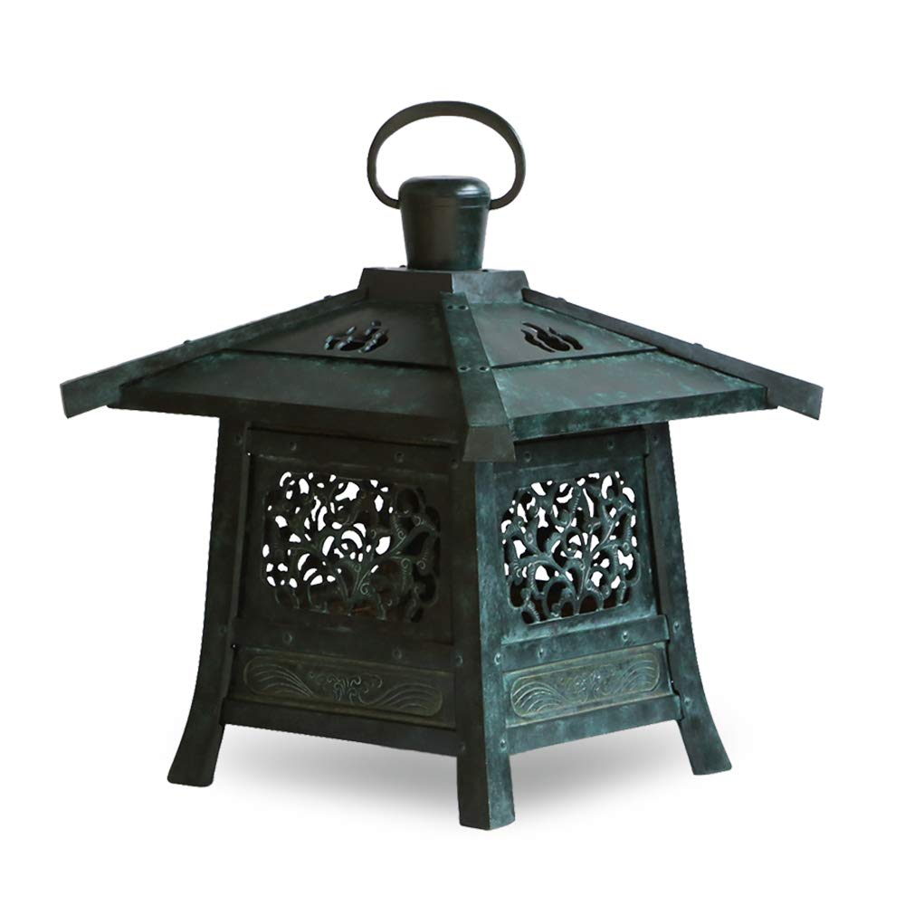 Amazon.co.jp: 灯篭 吊灯篭 高岡銅器 春日 灯籠 中 : ホーム＆キッチン