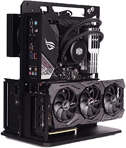 Amazon.co.jp: DIY PC ケース ホルダー 開放型 ケース ATX MATX ITX用