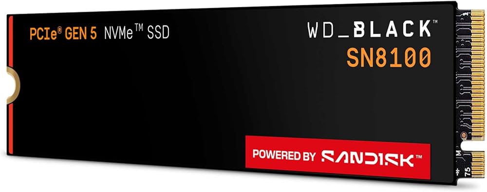 Amazon.co.jp: SanDisk 内蔵SSD 8TB WD_BLACK SN8100 M.2-2280 NVMe