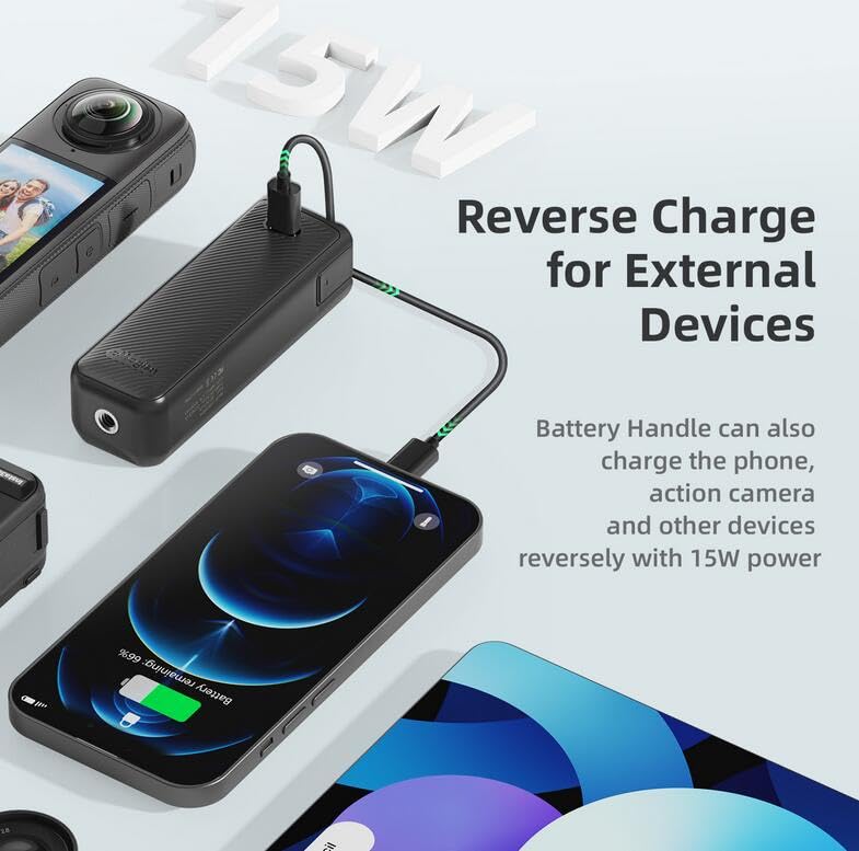 Amazon.co.jp: DJI Osmo pocket 3 用 充電ベース バッテリーハンドル