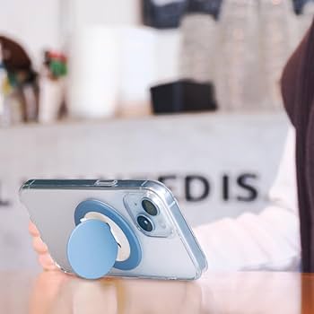 Amazon.co.jp: EYLE petista プチスタ グレー MagSafeタイプ スマホ