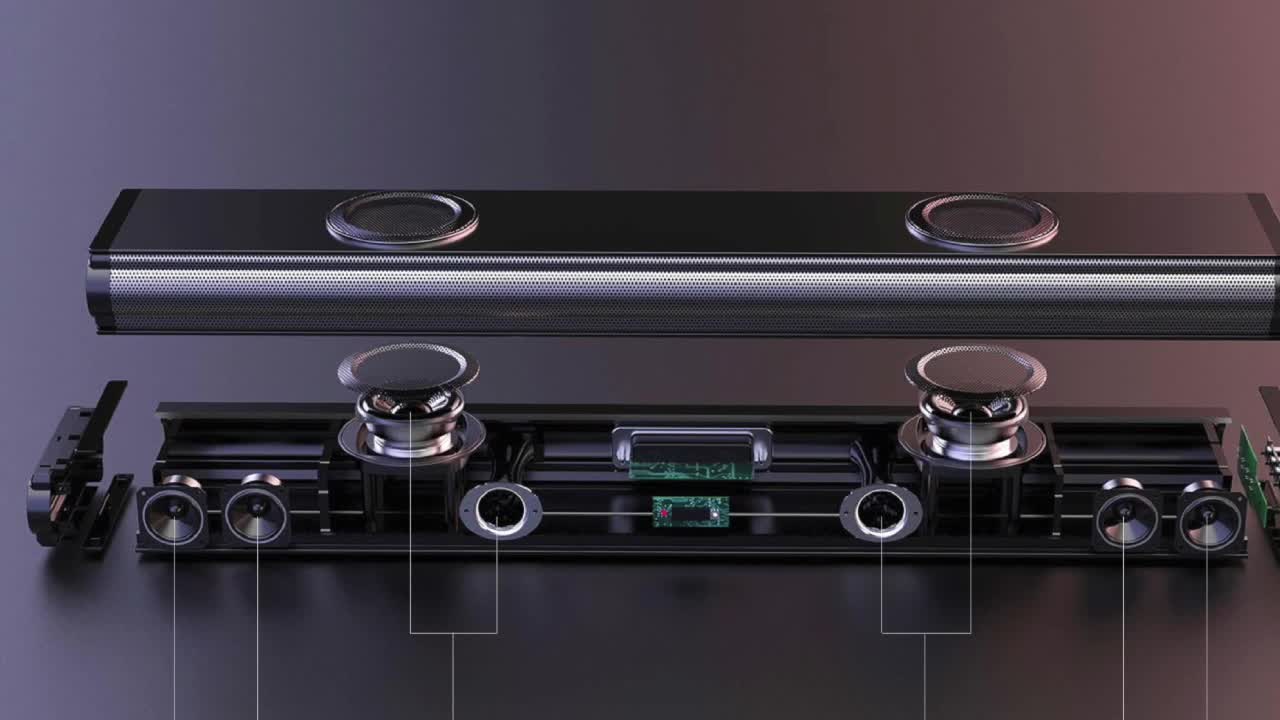 Amazon | [RATOM] サウンドバー テレビ スピーカー ホームシアター