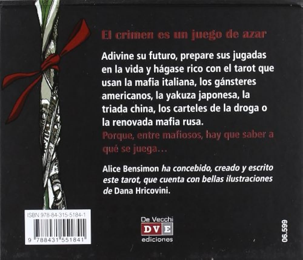 Amazon.com: Tarot de las mafias el crimen es un juego de azar