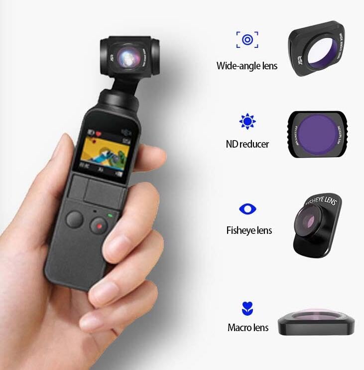 Amazon | DJI Pocket 2/OSMO POCKET 専用 ND/PLレンズフィルターND-PL